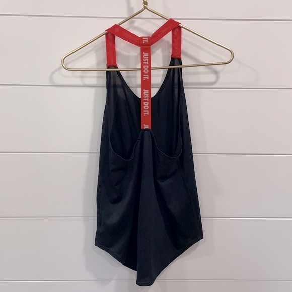 Nike Black & Red Elastika Tank Top Size XS - Picture 7 of 13